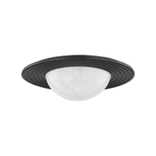 Load image into Gallery viewer, Geraldton LED Flush Mount Ceiling Light in Distressed Bronze (Small).