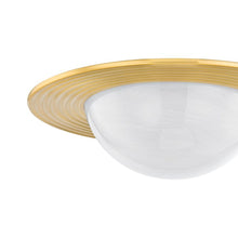 Load image into Gallery viewer, Geraldton LED Flush Mount Ceiling Light in Detail.