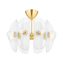 Load image into Gallery viewer, Hilo Semi Flush Mount Ceiling Light.