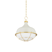 Load image into Gallery viewer, Holkham Pendant Light in Off-White.