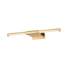 Load image into Gallery viewer, Jerome LED Wall Light in Aged Brass (Small).