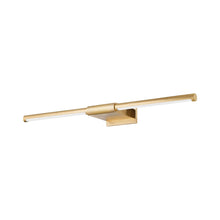 Load image into Gallery viewer, Jerome LED Wall Light in Aged Brass (Large).