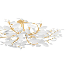 Load image into Gallery viewer, Marabec Semi Flush Mount Ceiling Light in Detail.