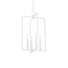 Load image into Gallery viewer, Middleborough Pendant Light in White Plaster(Large).