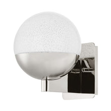 Load image into Gallery viewer, Rochford LED Wall Light in Polished Nickel.