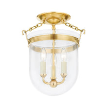 Load image into Gallery viewer, Rousham Semi Flush Mount Ceiling Light.