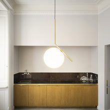 Load image into Gallery viewer, IC Light Pendant Light in bathroom.