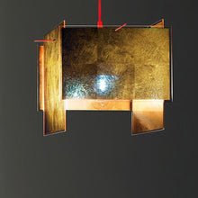 Load image into Gallery viewer, 24 Karat Blau Pendant Light in Detail.