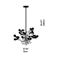 Load image into Gallery viewer, Birdie Pendant Light - line drawing.
