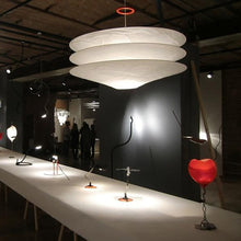 Load image into Gallery viewer, Floatation Pendant Light in restaurant.