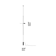 Load image into Gallery viewer, Hot Achille LED Ceiling/Floor Lamp - line drawing.