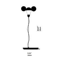 Load image into Gallery viewer, I Ricchi Poveri Toto Table Lamp - line drawing.