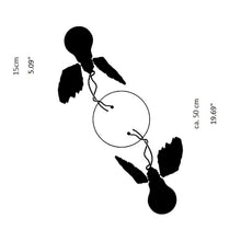 Load image into Gallery viewer, Lucellino Doppio Wall Light - line drawing.