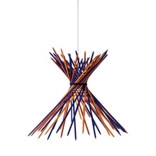 Load image into Gallery viewer, Pic-A-Stic Pendant Light in Blue/Red/Orange.