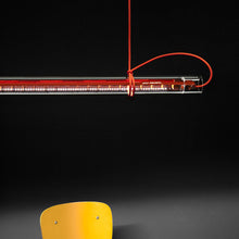 Load image into Gallery viewer, Tubular LED Pendant Light in Detail.