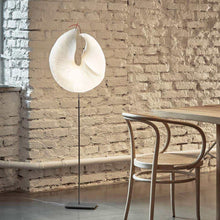 Load image into Gallery viewer, Yoruba Rose LED Floor Lamp in living room.