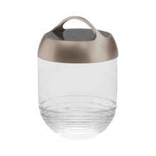 Load image into Gallery viewer, Aqu Outdoor LED Portable Table Lamp in Bright Bronze (Medium).