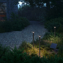 Load image into Gallery viewer, Lix Spike LED Solar Join Path Light in Outside Area.