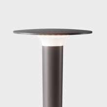Load image into Gallery viewer, Lix Spike Outdoor LED Solar Bollard in Detail.