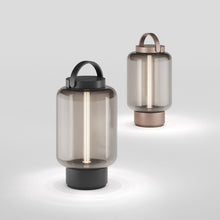Load image into Gallery viewer, Qu Outdoor LED Portable Table Lamp in Detail.