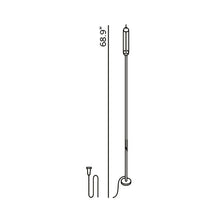 Load image into Gallery viewer, Reed LED Solar Join - line drawing.