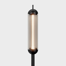 Load image into Gallery viewer, Reed Outdoor LED Solar Bollard in Detail.