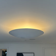 Load image into Gallery viewer, Moon Semi Flush Mount Ceiling Light in Detail.
