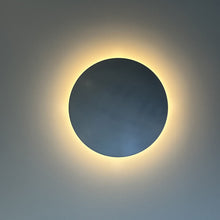 Load image into Gallery viewer, Moon Semi Flush Mount Ceiling Light in Detail.