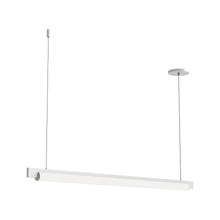 Load image into Gallery viewer, Keel™ LED Linear Pendant Light in Satin White (Small).