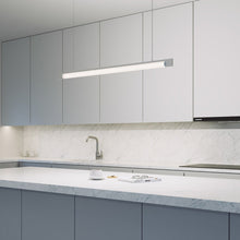 Load image into Gallery viewer, Keel™ LED Linear Pendant Light in kitchen.