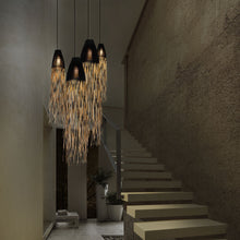 Load image into Gallery viewer, Biba Pendant Light in stairway.