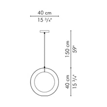 Load image into Gallery viewer, C U C Me Pendant Light - line drawing.