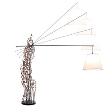 Load image into Gallery viewer, Little People Boom Town Floor Lamp in Detail.