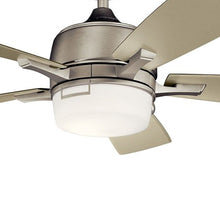 Load image into Gallery viewer, Leeds LED Ceiling Fan in Detail.