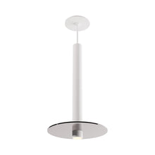 Load image into Gallery viewer, Combi LED Glass Pendant Light in Matte White/Dark Grey (16-Inch).
