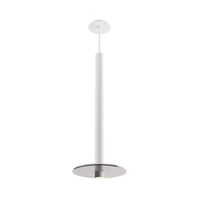 Load image into Gallery viewer, Combi LED Glass Pendant Light in Matte White/Dark Grey (24-Inch).