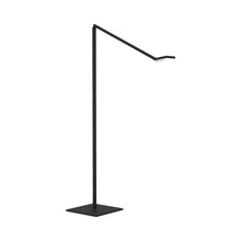 Load image into Gallery viewer, Focaccia LED Floor Lamp in Matte Black.