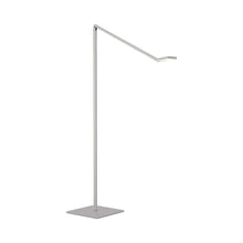 Load image into Gallery viewer, Focaccia LED Floor Lamp in Silver.