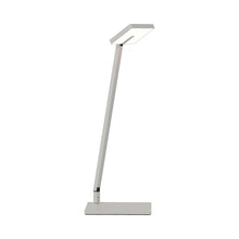Load image into Gallery viewer, Focaccia Solo LED Desk Lamp in Silver.
