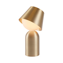 Load image into Gallery viewer, Guy Indoor/Outdoor LED Table Lamp in Brass (None).