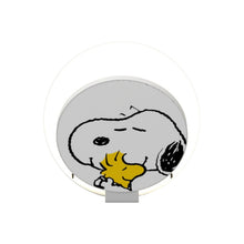 Load image into Gallery viewer, Peanuts Gravy LED Wall Light in Matte White (Snoopy Woodstock).