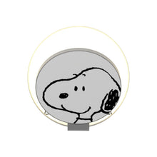 Load image into Gallery viewer, Peanuts Gravy LED Wall Light in Silver (Snoopy).