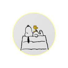 Load image into Gallery viewer, Peanuts Ramen LED Wall Light in Snoopy Woodstock (9-Inch).