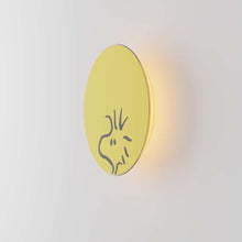 Load image into Gallery viewer, Peanuts Ramen LED Wall Light in Detail.