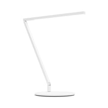 Load image into Gallery viewer, Z-Bar Solo Gen 4 LED Desk Lamp in Matte White.