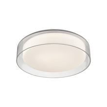 Load image into Gallery viewer, Aston LED Flush Mount Ceiling Light in Medium (Selectable CCT).