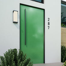 Load image into Gallery viewer, Bravo Outdoor LED Wall Light in Outside Area.