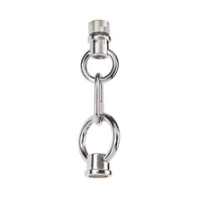 Load image into Gallery viewer, Ceiling Light Adapter in Chrome (Chain).