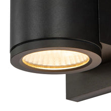 Load image into Gallery viewer, Griffith Outdoor LED Wall Light in Detail.