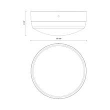 Load image into Gallery viewer, Hugo LED Fan Accessory - line drawing.